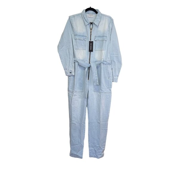 One Teaspoon Angel Claudia Overall Denim Jean Jumpsuit Small NWT - Picture 5 of 10